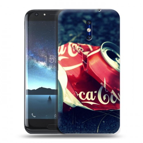 Дизайнерский силиконовый чехол для Doogee BL5000 Coca-cola