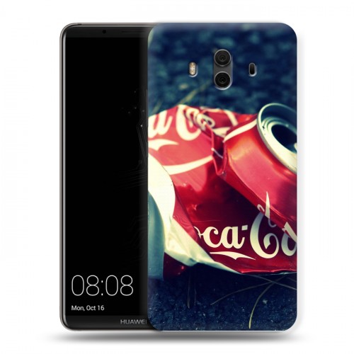 Дизайнерский пластиковый чехол для Huawei Mate 10 Coca-cola