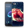 Дизайнерский пластиковый чехол для HTC Desire 12 Coca-cola