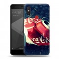 Дизайнерский силиконовый чехол для Xiaomi Mi8 SE Coca-cola