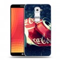 Дизайнерский пластиковый чехол для LG Optimus G2 Coca-cola