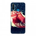 Дизайнерский силиконовый чехол для Realme C3 Coca-cola