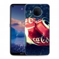 Дизайнерский силиконовый чехол для Nokia 5.4 Coca-cola