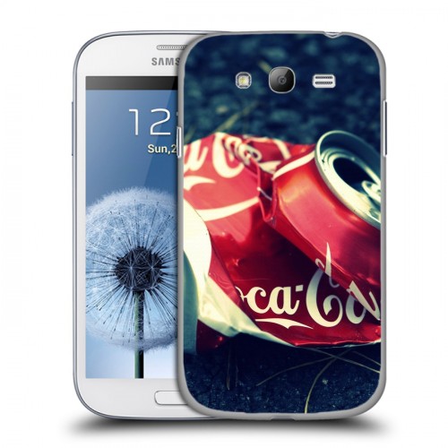 Дизайнерский пластиковый чехол для Samsung Galaxy Grand Coca-cola