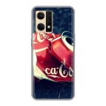 Дизайнерский силиконовый чехол для OPPO Reno7 Coca-cola