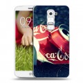Дизайнерский пластиковый чехол для LG Optimus G2 mini Coca-cola