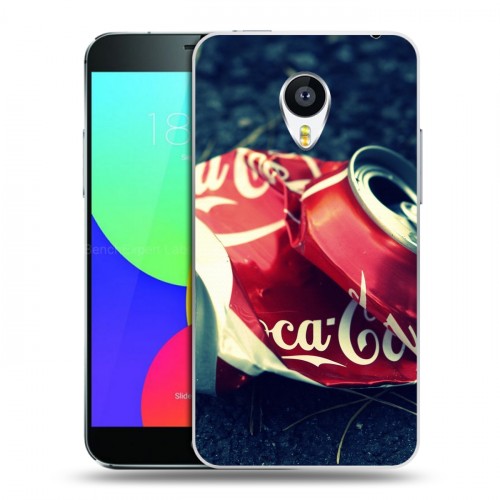 Дизайнерский пластиковый чехол для Meizu MX4 Coca-cola