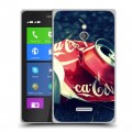 Дизайнерский силиконовый чехол для Nokia XL Coca-cola