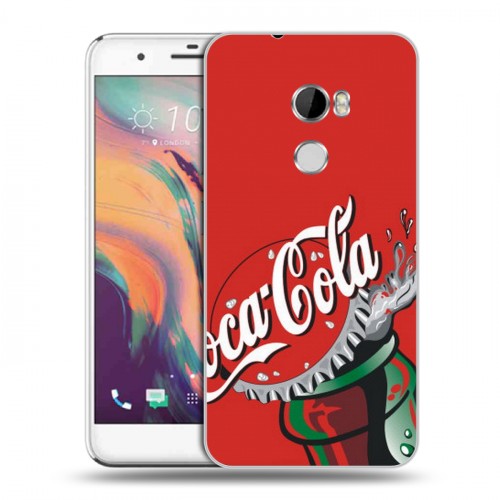 Дизайнерский пластиковый чехол для HTC One X10 Coca-cola