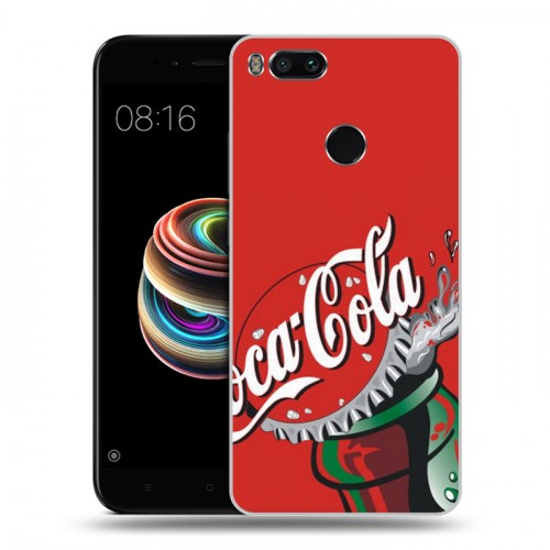 Дизайнерский силиконовый чехол для Xiaomi Mi5X Coca-cola