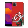 Дизайнерский силиконовый чехол для Huawei Honor 9S Coca-cola