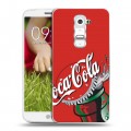 Дизайнерский пластиковый чехол для LG Optimus G2 mini Coca-cola
