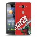 Дизайнерский пластиковый чехол для Acer Liquid E3 Coca-cola