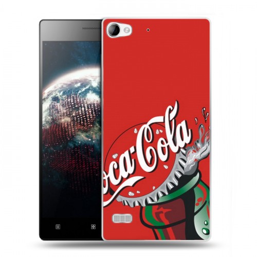 Дизайнерский пластиковый чехол для Lenovo Vibe X2 Coca-cola