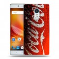 Дизайнерский пластиковый чехол для ZTE Blade X9 Coca-cola