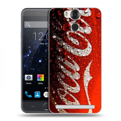 Дизайнерский пластиковый чехол для Ulefone Power Coca-cola