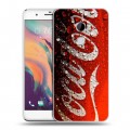 Дизайнерский пластиковый чехол для HTC One X10 Coca-cola