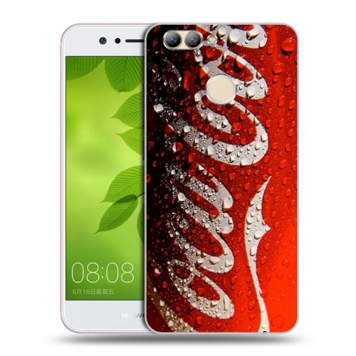 Дизайнерский пластиковый чехол для Huawei Nova 2 Coca-cola