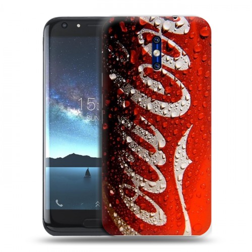 Дизайнерский силиконовый чехол для Doogee BL5000 Coca-cola