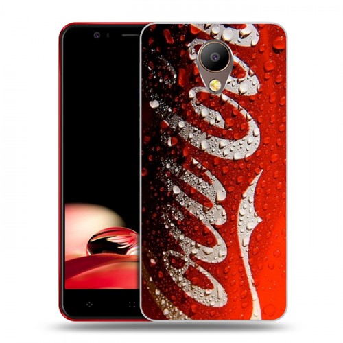 Дизайнерский пластиковый чехол для Elephone P8 Coca-cola