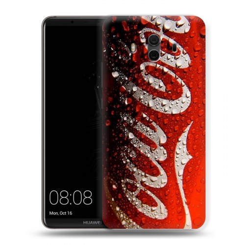 Дизайнерский пластиковый чехол для Huawei Mate 10 Coca-cola