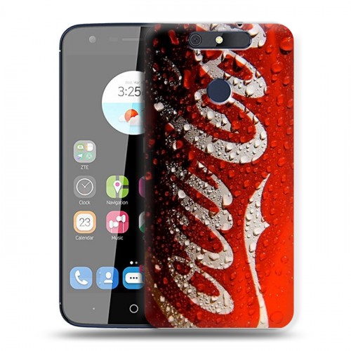 Дизайнерский силиконовый чехол для ZTE Blade V8C Coca-cola