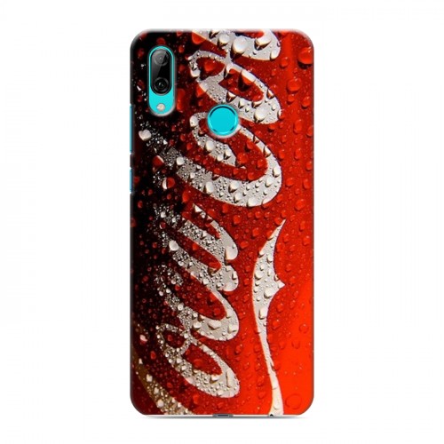 Дизайнерский пластиковый чехол для Huawei P Smart (2019) Coca-cola