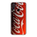 Дизайнерский силиконовый с усиленными углами чехол для Vivo Y17 Coca-cola