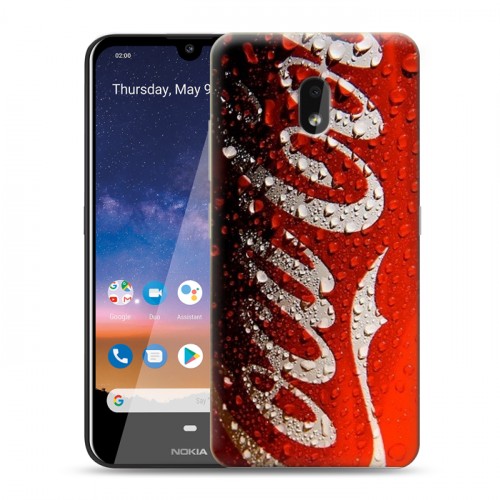 Дизайнерский силиконовый чехол для Nokia 2.2 Coca-cola