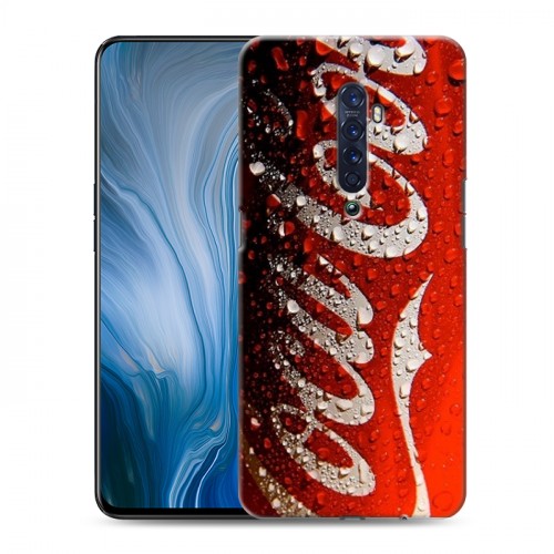 Дизайнерский пластиковый чехол для OPPO Reno2 Z Coca-cola