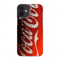 Дизайнерский пластиковый чехол для Iphone 12 Mini Coca-cola