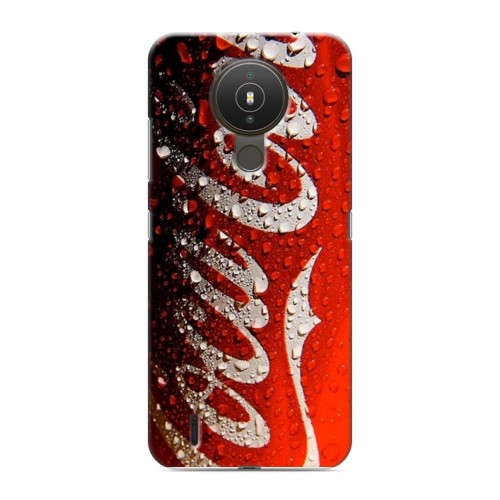 Дизайнерский силиконовый чехол для Nokia 1.4 Coca-cola