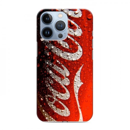 Дизайнерский силиконовый чехол для Iphone 13 Pro Coca-cola