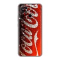 Дизайнерский силиконовый чехол для Xiaomi Redmi 10C Coca-cola