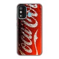 Дизайнерский силиконовый чехол для Itel A27 Coca-cola