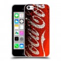 Дизайнерский пластиковый чехол для Iphone 5c Coca-cola