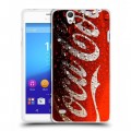 Дизайнерский пластиковый чехол для Sony Xperia C4 Coca-cola