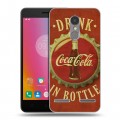 Дизайнерский силиконовый чехол для Lenovo K6 Coca-cola