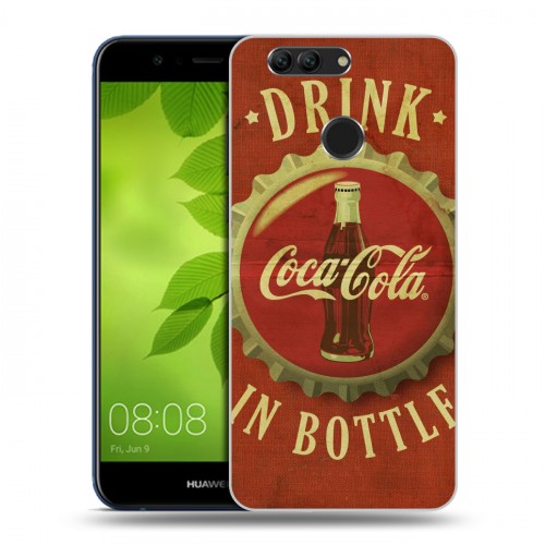 Дизайнерский пластиковый чехол для Huawei Nova 2 Plus Coca-cola