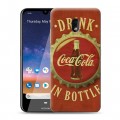 Дизайнерский силиконовый чехол для Nokia 2.2 Coca-cola