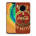 Дизайнерский пластиковый чехол для Huawei Mate 30 Coca-cola