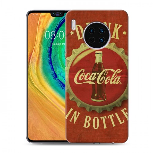 Дизайнерский пластиковый чехол для Huawei Mate 30 Coca-cola