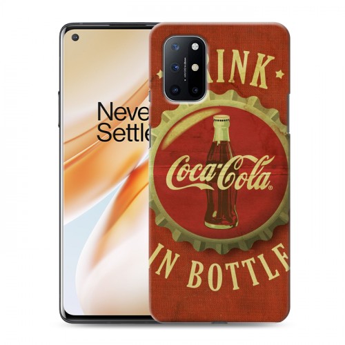 Дизайнерский пластиковый чехол для OnePlus 8T Coca-cola