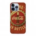 Дизайнерский силиконовый чехол для Iphone 13 Pro Coca-cola