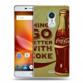 Дизайнерский пластиковый чехол для ZTE Blade X9 Coca-cola