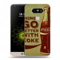 Дизайнерский пластиковый чехол для LG G5 Coca-cola