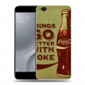 Дизайнерский пластиковый чехол для Xiaomi Mi5C Coca-cola