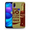 Дизайнерский пластиковый чехол для Xiaomi Mi Play Coca-cola