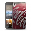 Дизайнерский пластиковый чехол для HTC Desire 828 Coca-cola