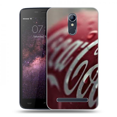 Дизайнерский силиконовый чехол для Homtom HT17 Coca-cola